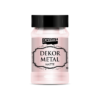 Dekor Metall matt 100 ml rosa gull, farge, maling, homedeco,pentart